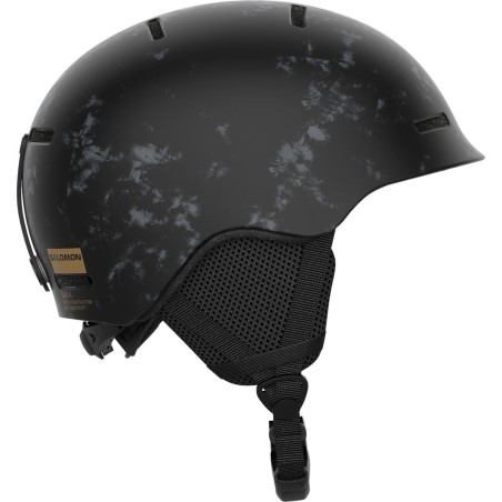 copy of Kask narciarski Salomon DRIVER Black/Red Accent/Solar 2021